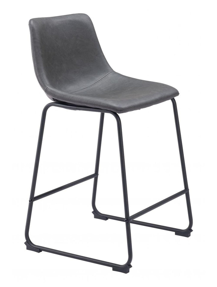 SwayLiving Smart Counter Chair (Set of 2) Charcoal BAR STOOLS + COUNTER STOOLS