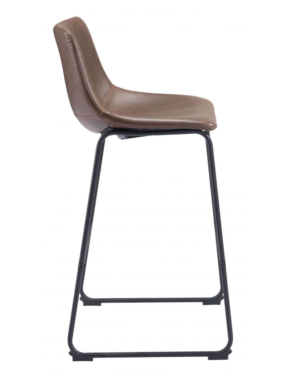 SwayLiving Smart Bar Chair (Set of 2) Vintage Espresso BAR STOOLS + COUNTER STOOLS