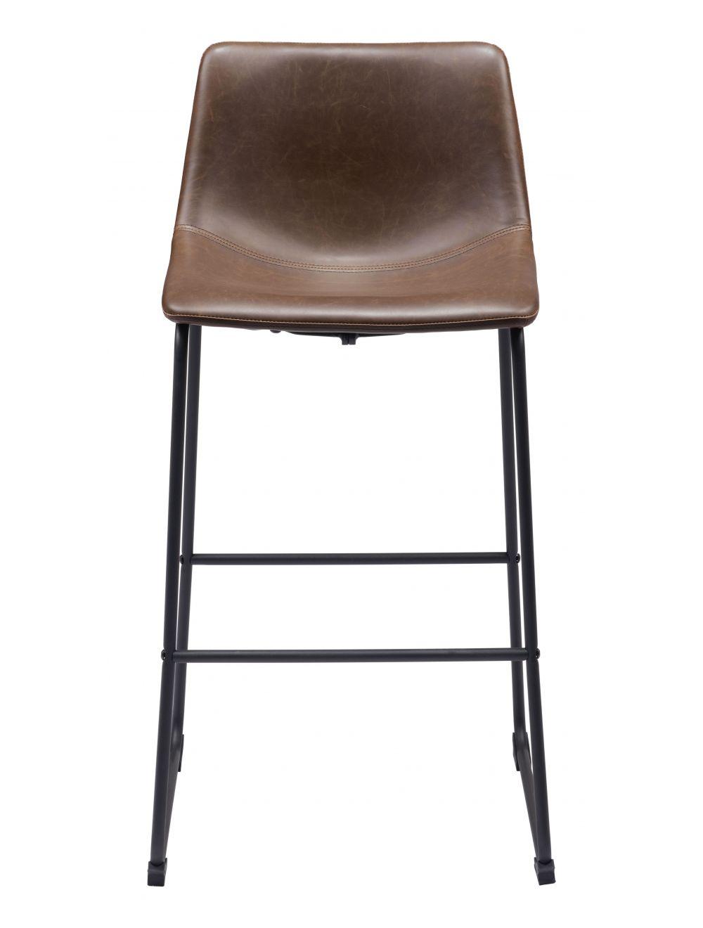 SwayLiving Smart Bar Chair (Set of 2) Vintage Espresso BAR STOOLS + COUNTER STOOLS