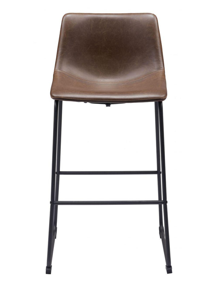 SwayLiving Smart Bar Chair (Set of 2) Vintage Espresso BAR STOOLS + COUNTER STOOLS