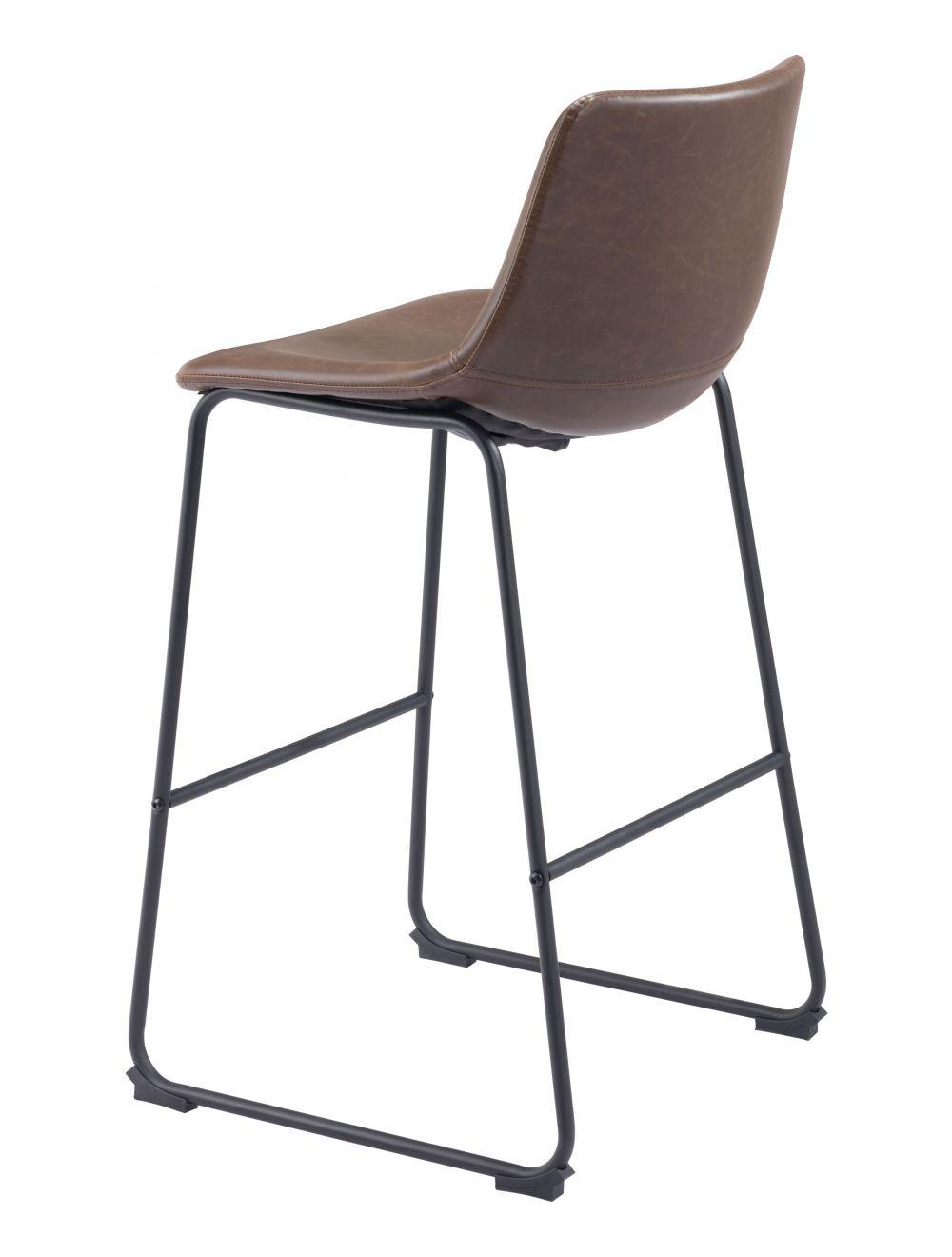 SwayLiving Smart Bar Chair (Set of 2) Vintage Espresso BAR STOOLS + COUNTER STOOLS