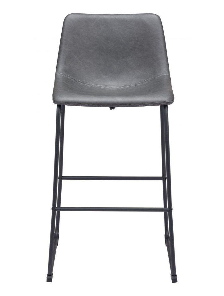 SwayLiving Smart Bar Chair (Set of 2) Charcoal BAR STOOLS + COUNTER STOOLS