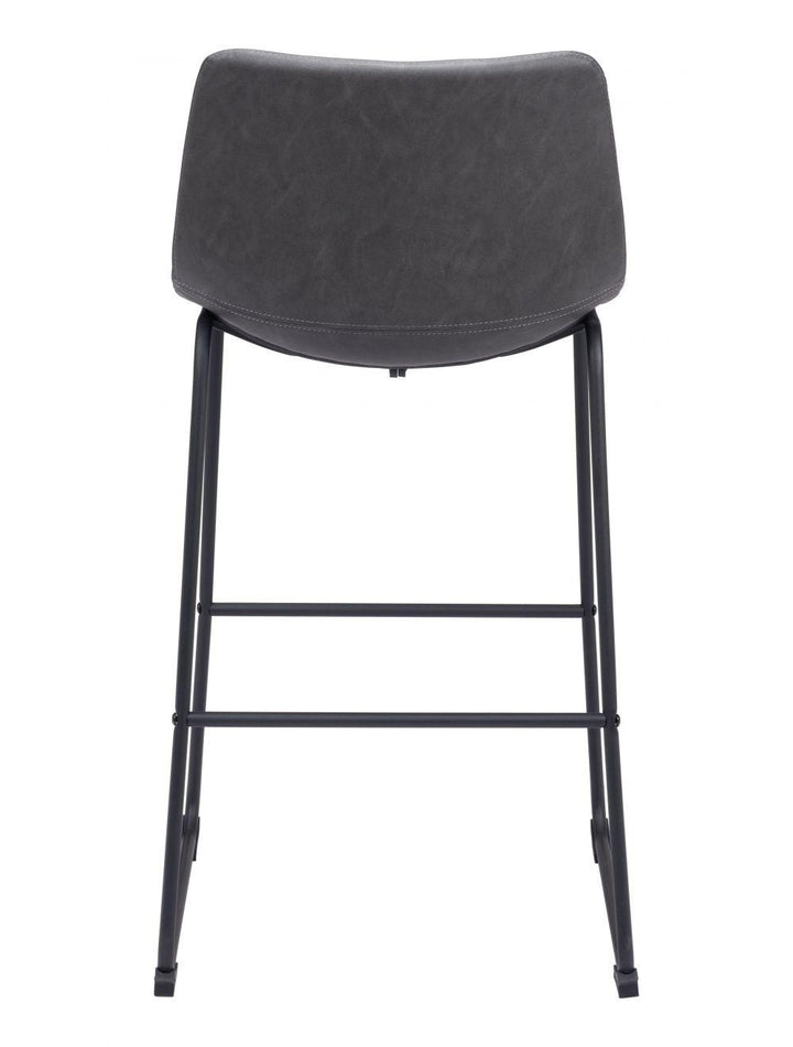 SwayLiving Smart Bar Chair (Set of 2) Charcoal BAR STOOLS + COUNTER STOOLS