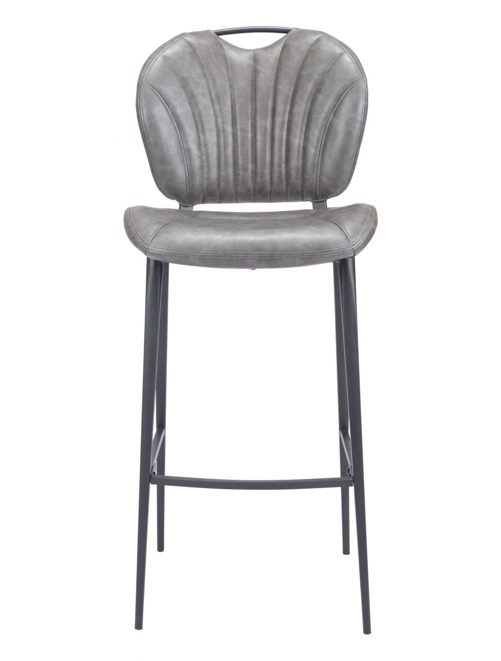 SwayLiving Terrence Bar Chair Vintage Gray BAR STOOLS + COUNTER STOOLS