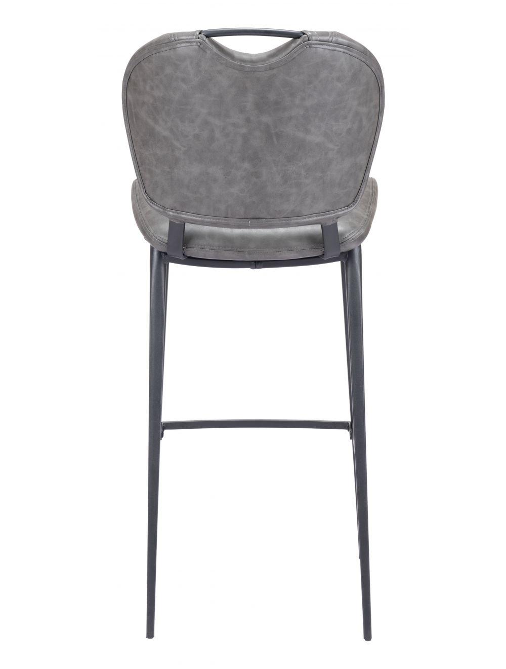 SwayLiving Terrence Bar Chair Vintage Gray BAR STOOLS + COUNTER STOOLS