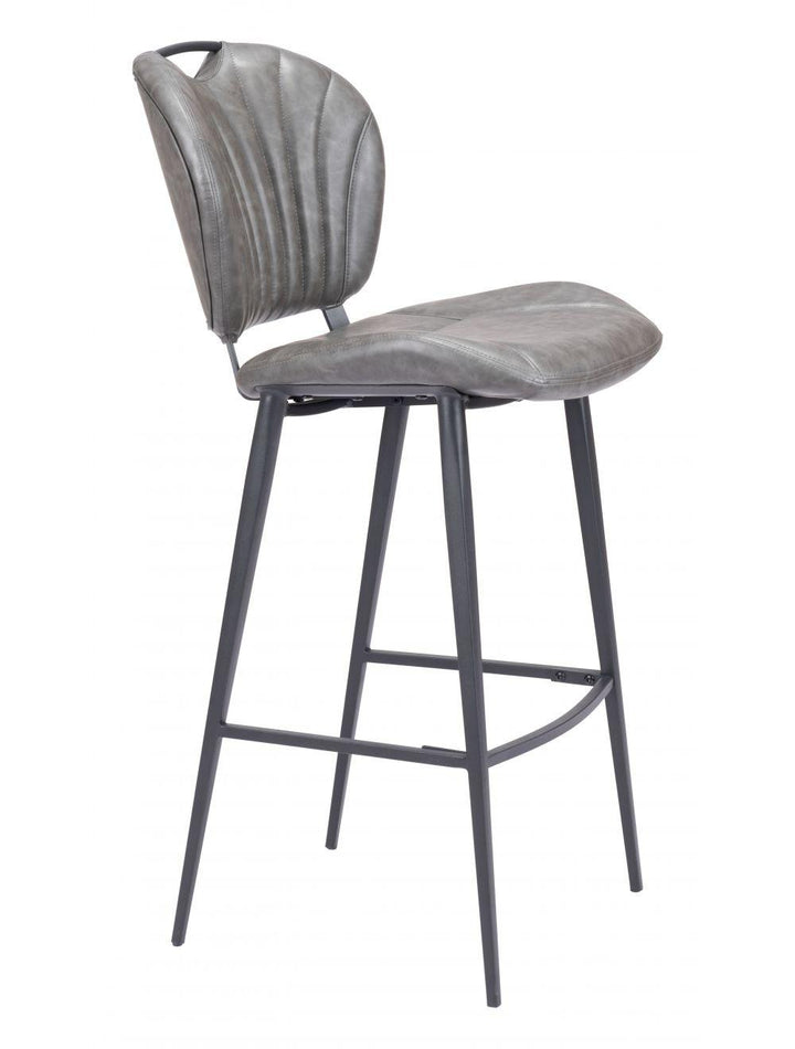 SwayLiving Terrence Bar Chair Vintage Gray BAR STOOLS + COUNTER STOOLS