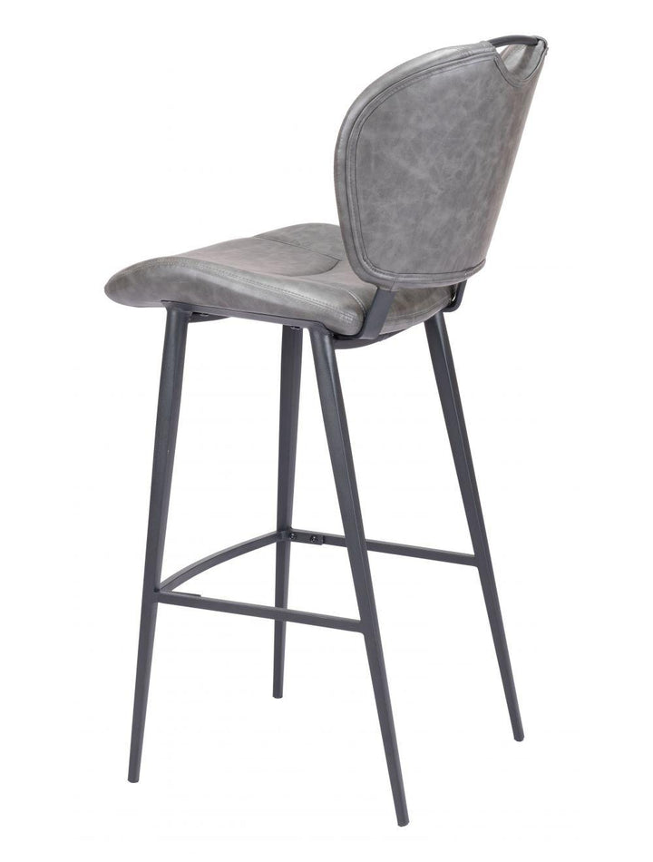 SwayLiving Terrence Bar Chair Vintage Gray BAR STOOLS + COUNTER STOOLS
