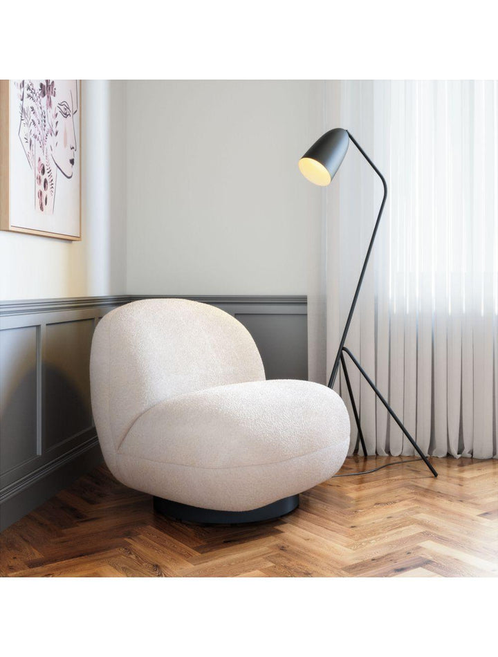SwayLiving Myanmar Accent Chair Cream ACCENT + LOUNGE CHAIRS