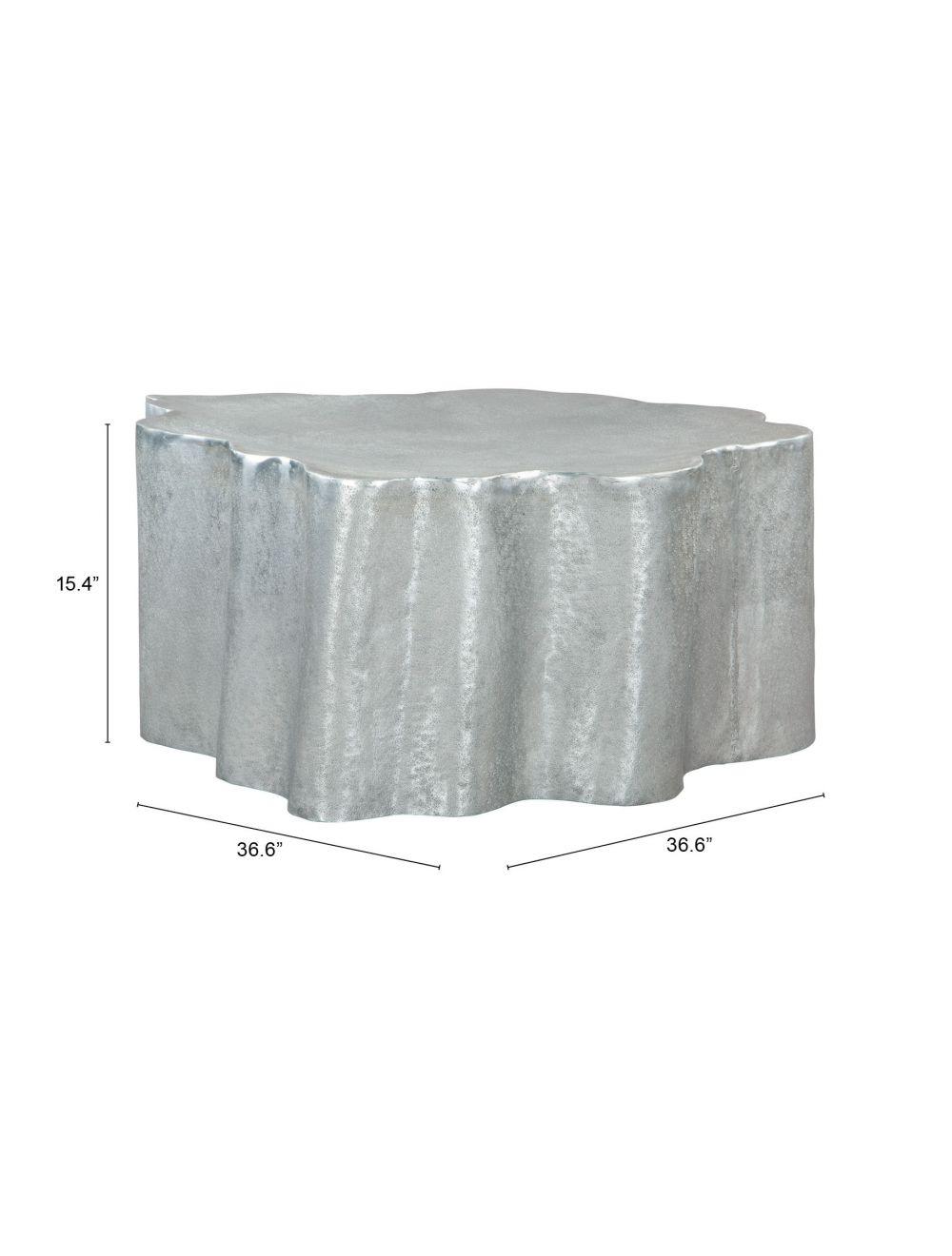 SwayLiving Kortha Coffee Table Antique Silver COFFEE TABLES