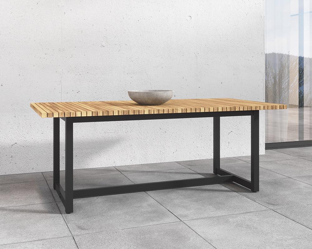 SwayLiving Geneve Extension Dining Table OUTDOOR DINING TABLES