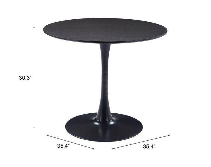 SwayLiving Opus Dg Table Black DINING TABLES