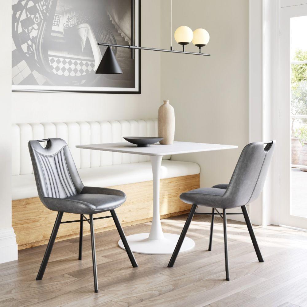 SwayLiving Molly Dg Table White DINING TABLES