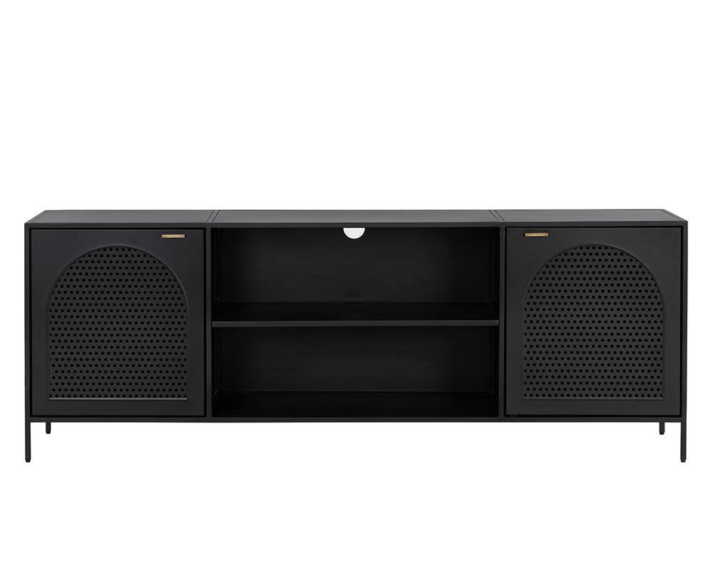 SwayLiving Aziza Media Console And Cabinet MEDIA + TV STANDS