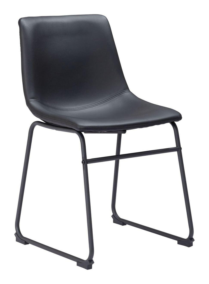 SwayLiving Smart Dg Chair (Set of 2) Black DINING CHAIRS