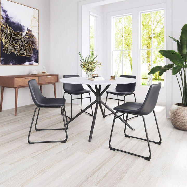 SwayLiving Smart Dg Chair (Set of 2) Black DINING CHAIRS