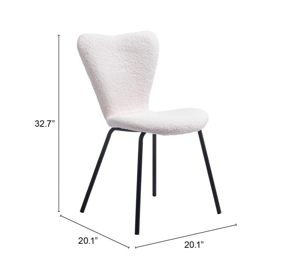 SwayLiving Thibideaux Dg Chair (Set of 2) Ivory DINING CHAIRS