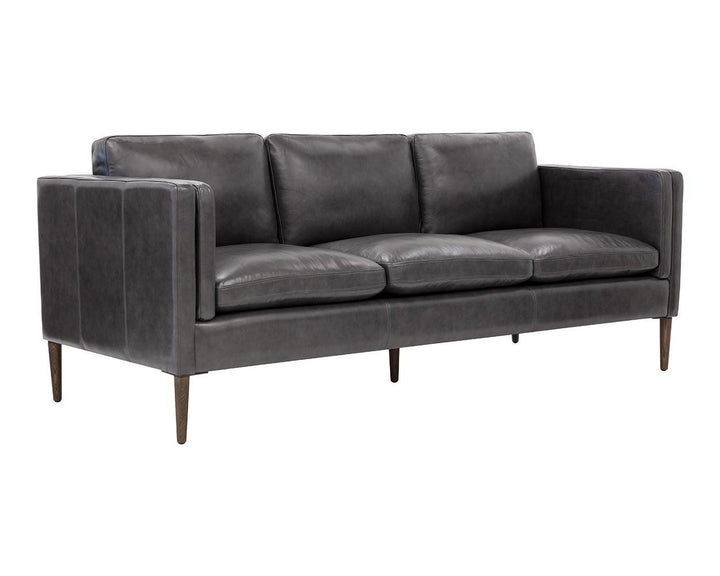 Brentwood Charcoal Leather
