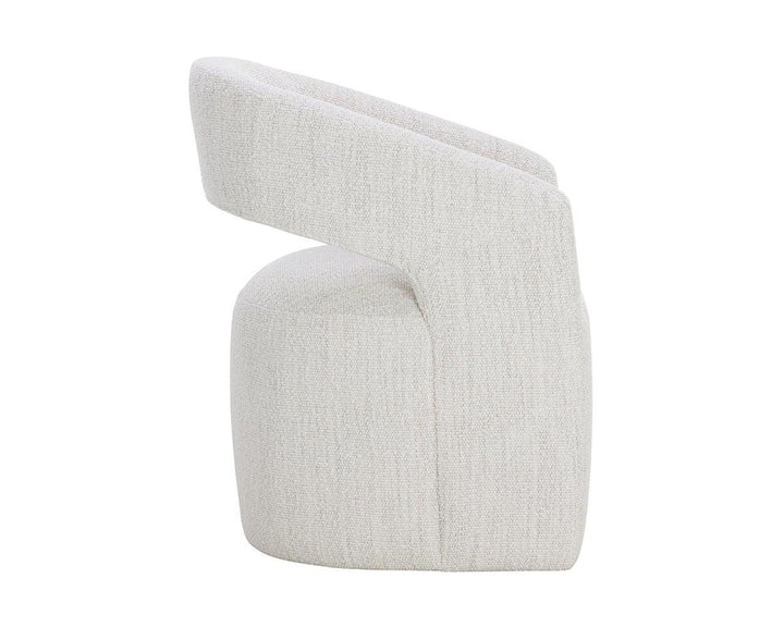 SwayLiving Lloret Wheeled Dining Armchair - Set of 2 DINING CHAIRS