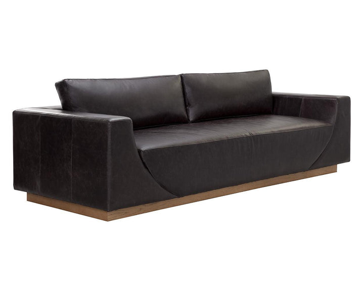 Tuscany Warm Black Leather