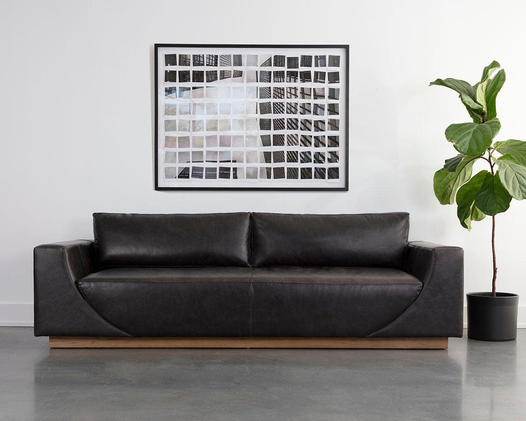 Tuscany Warm Black Leather