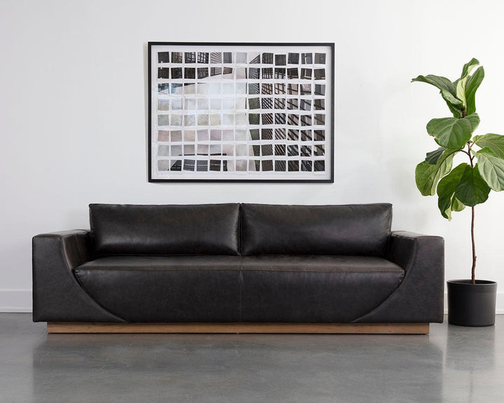 Tuscany Warm Black Leather