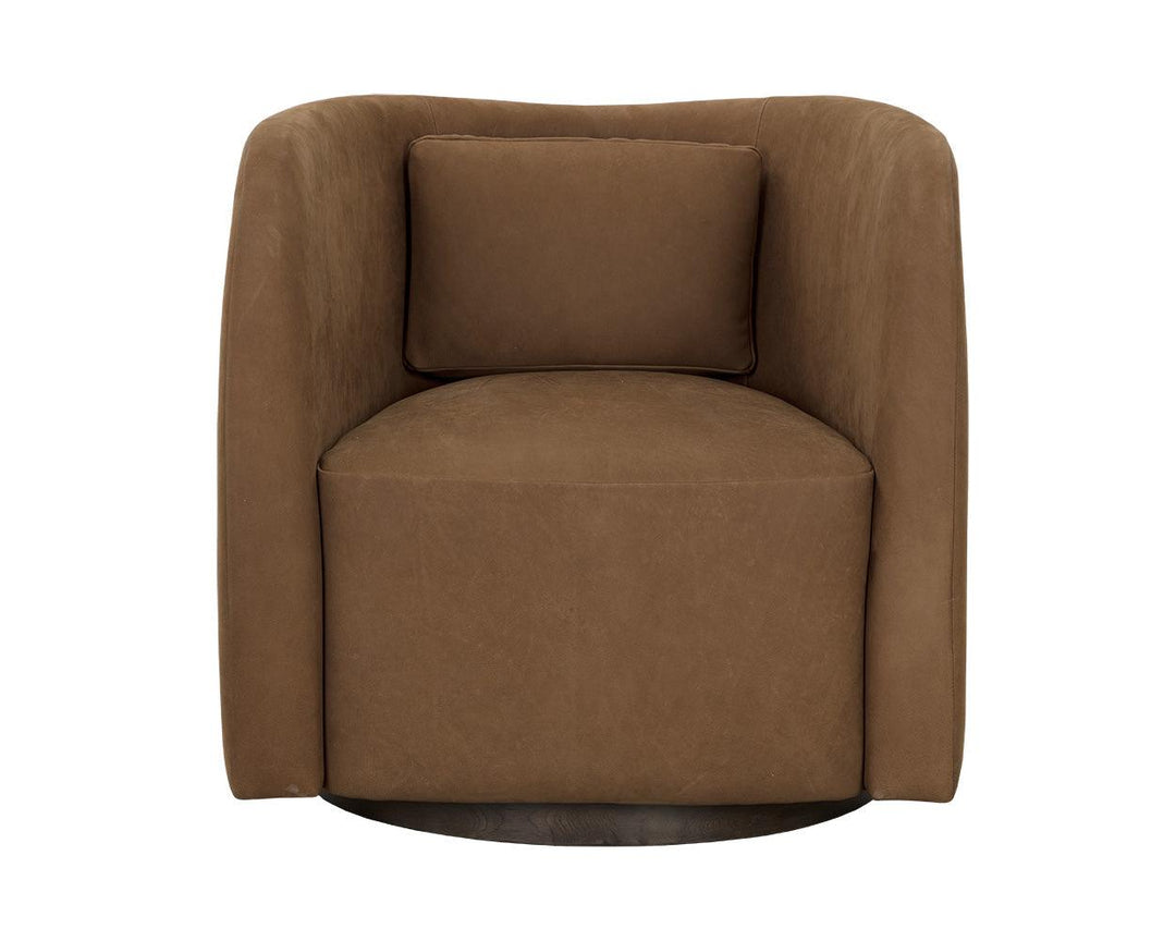 SwayLiving Emilie Swivel Lounge Chair ACCENT + LOUNGE CHAIRS