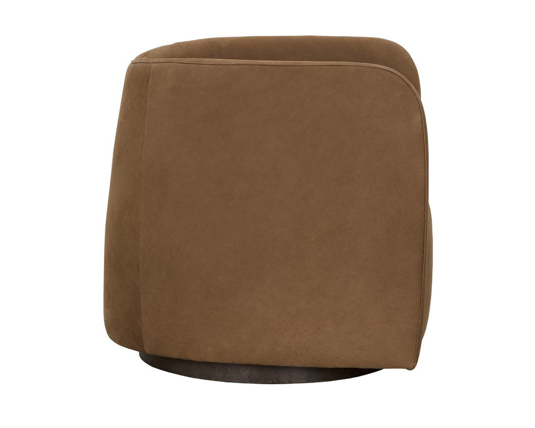 SwayLiving Emilie Swivel Lounge Chair ACCENT + LOUNGE CHAIRS