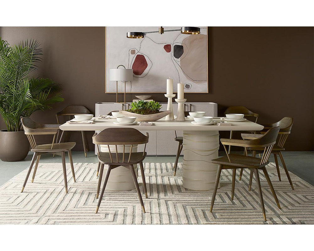 SwayLiving Alanya Dining Table - Rectangular - 84" DINING TABLES