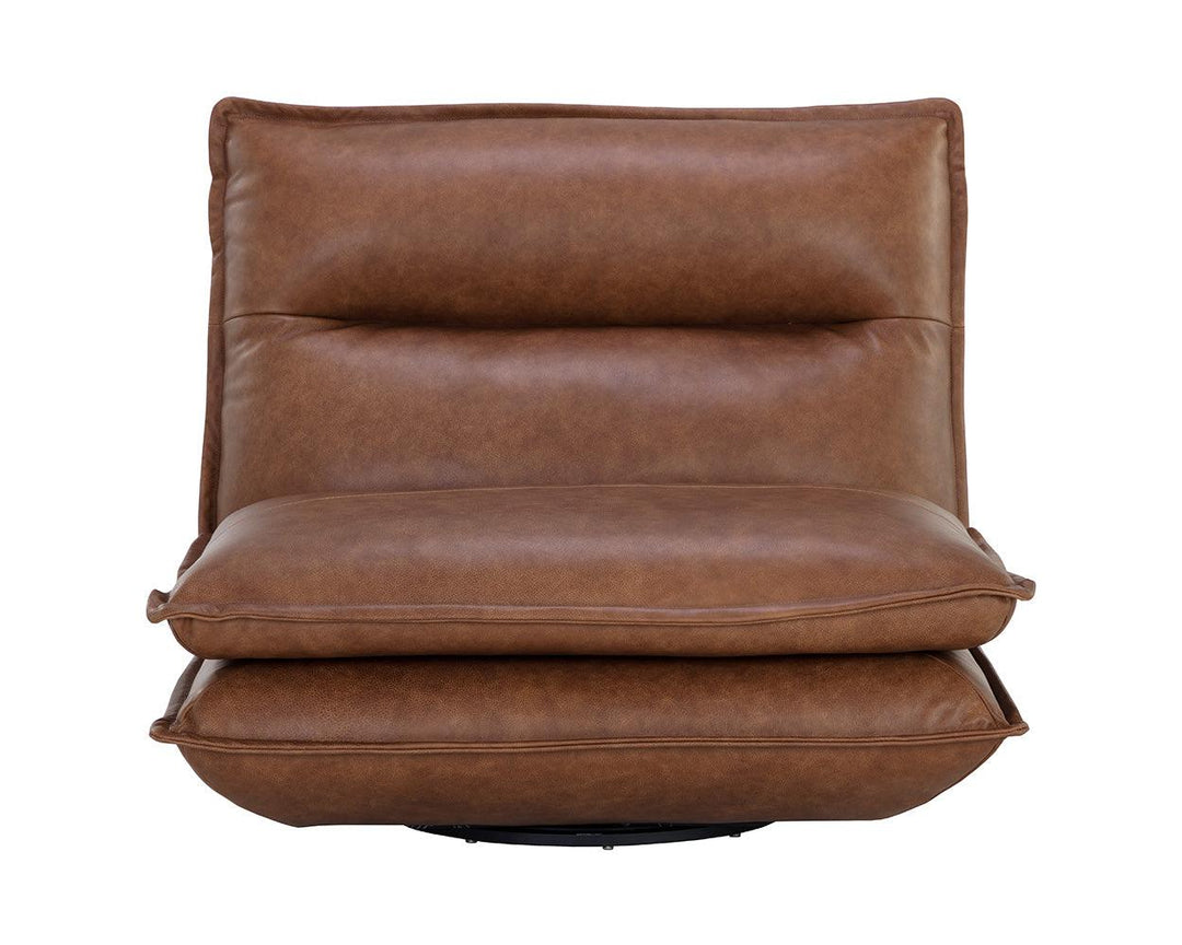 SwayLiving Colson Swivel Armless Chair ACCENT + LOUNGE CHAIRS