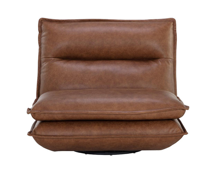 SwayLiving Colson Swivel Armless Chair ACCENT + LOUNGE CHAIRS