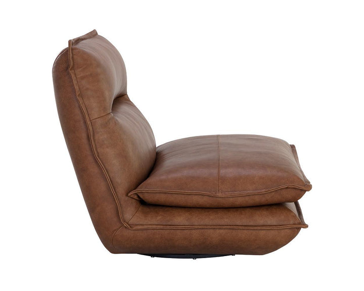 SwayLiving Colson Swivel Armless Chair ACCENT + LOUNGE CHAIRS