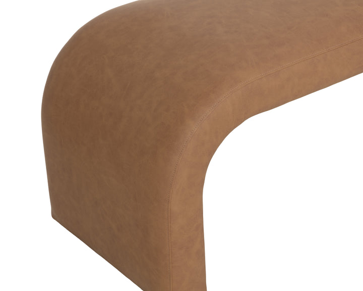 Nahara Bench - Milliken Cognac
