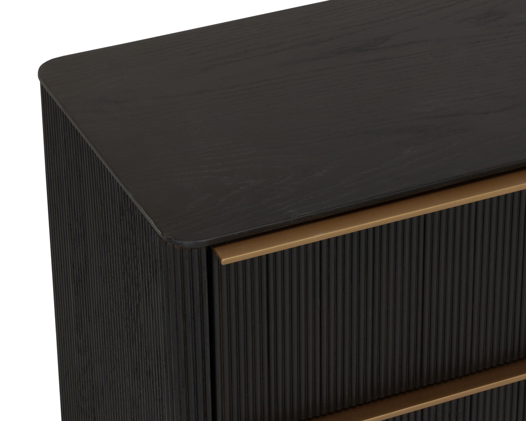 Kalla Nightstand - Large - Charcoal