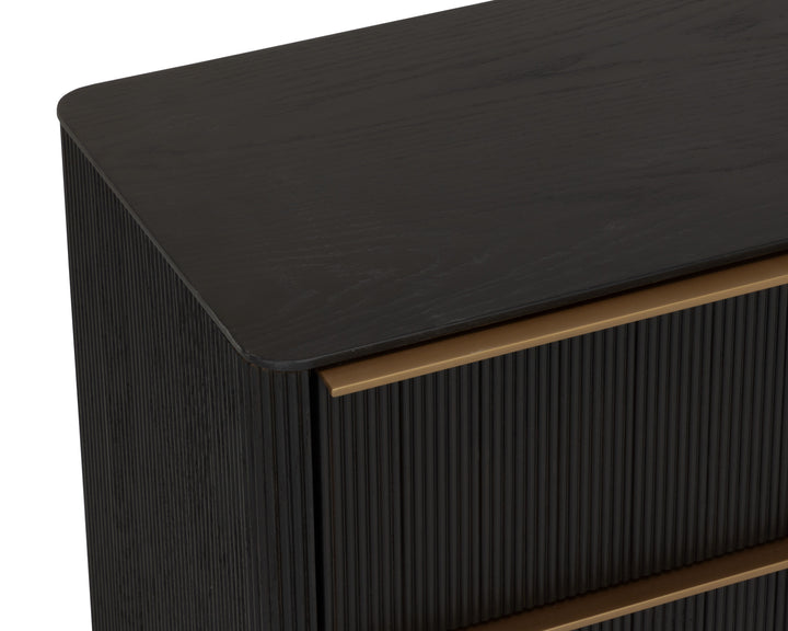 Kalla Nightstand - Large - Charcoal