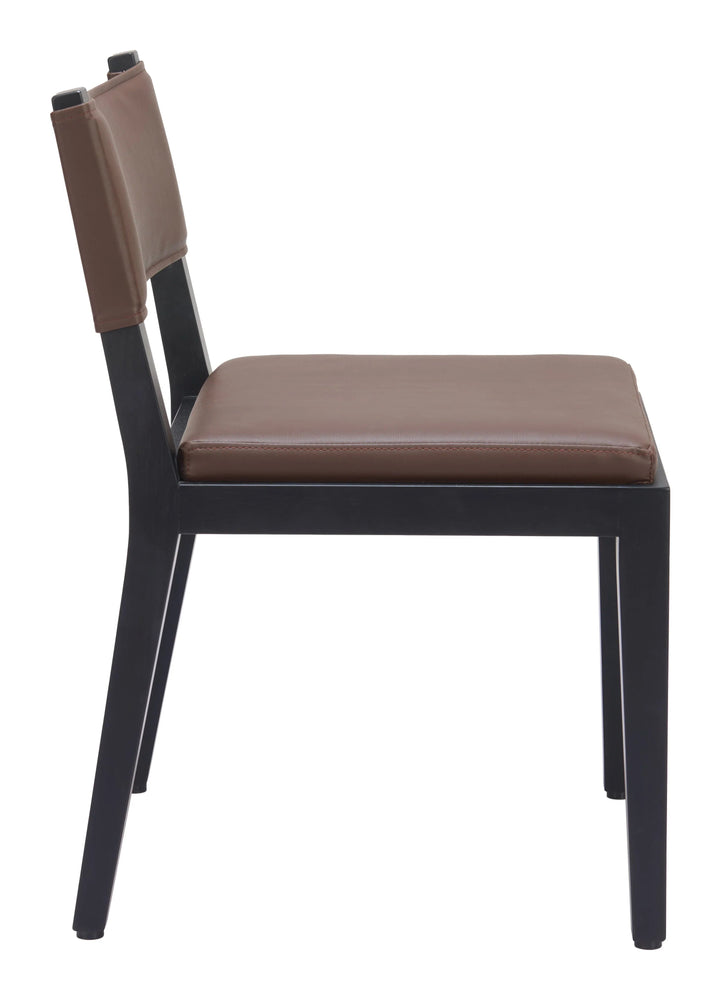 SwayLiving Roxas Dining Chair (Set of 2) Brown DINING CHAIRS