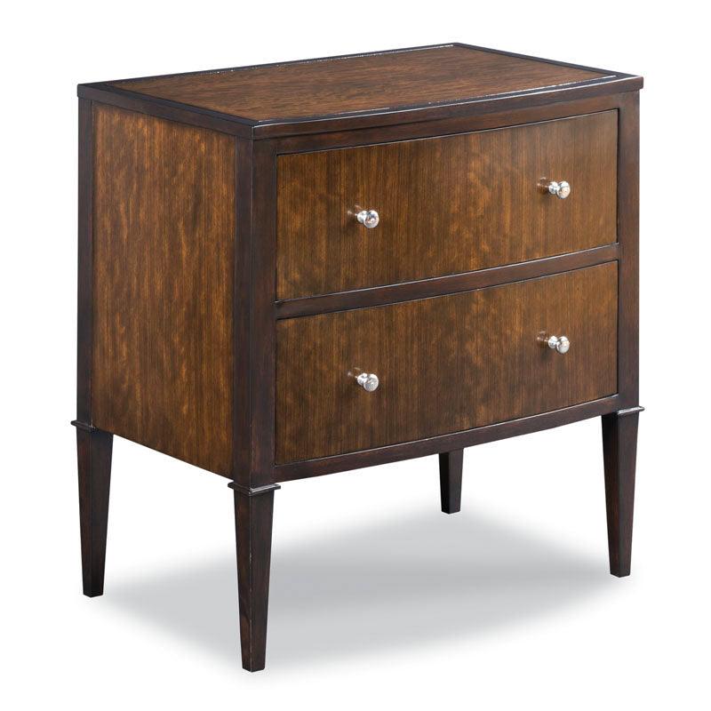 SwayLiving Bow Front Bedside Chest NIGHTSTANDS