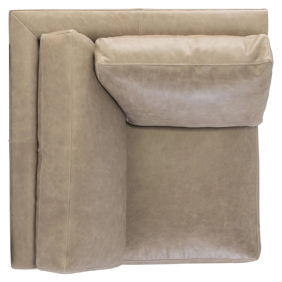 SwayLiving - Lars Leather Corner Chair - 1232LO | SwayLiving