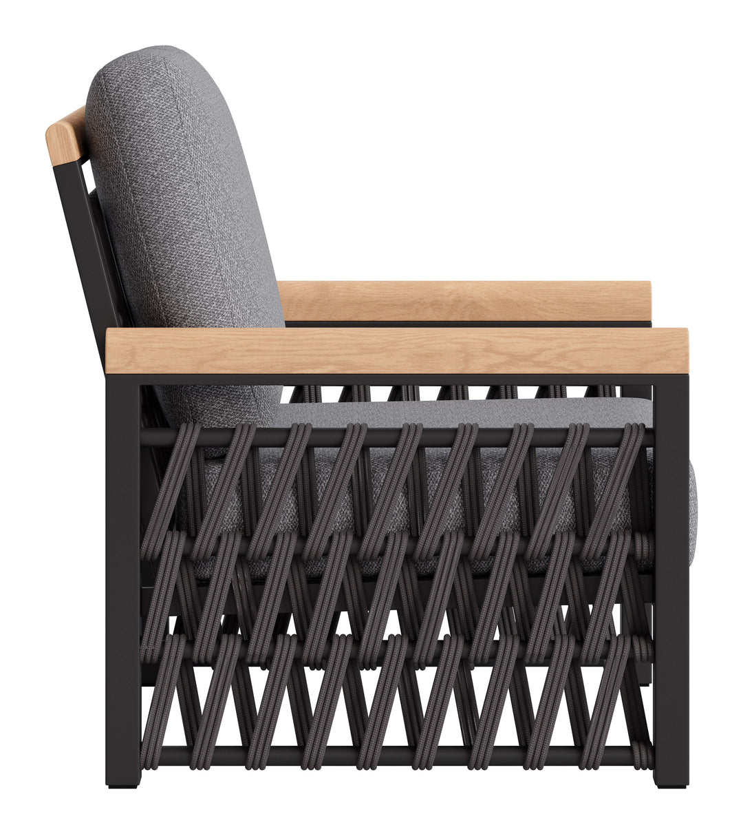 Naru Accent Chair Gray