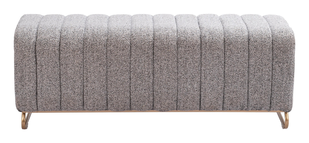 SwayLiving Pender Bench Stone Gray BENCHES