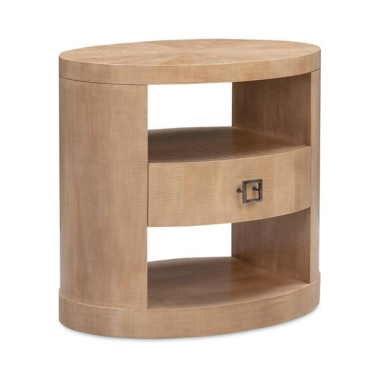SwayLiving Norah Oval Bedside Table ACCENT TABLES