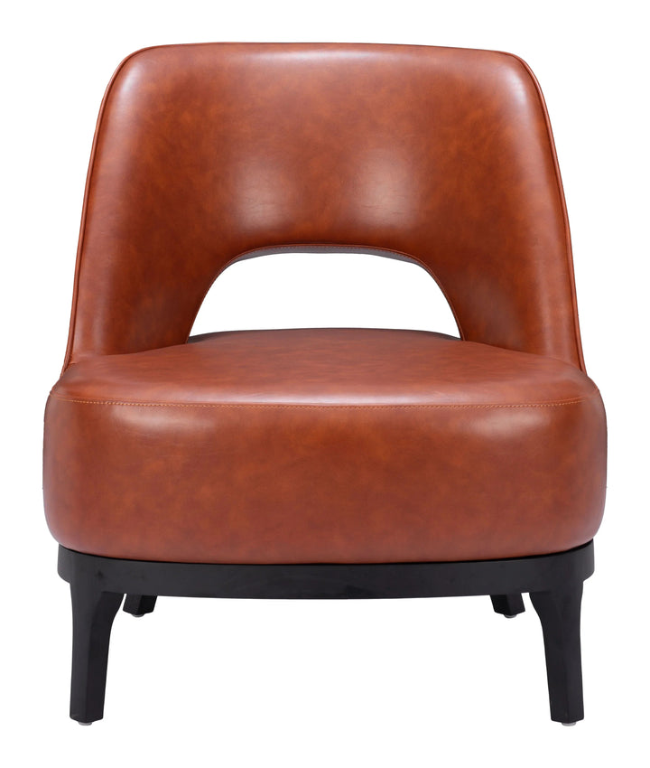 SwayLiving Mistley Accent Chair Brown ACCENT + LOUNGE CHAIRS
