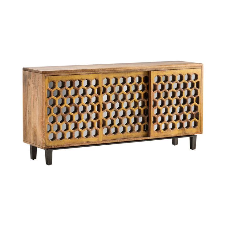SwayLiving Bengal Manor Honeycomb Sideboard SIDEBOARDS + CABINETS