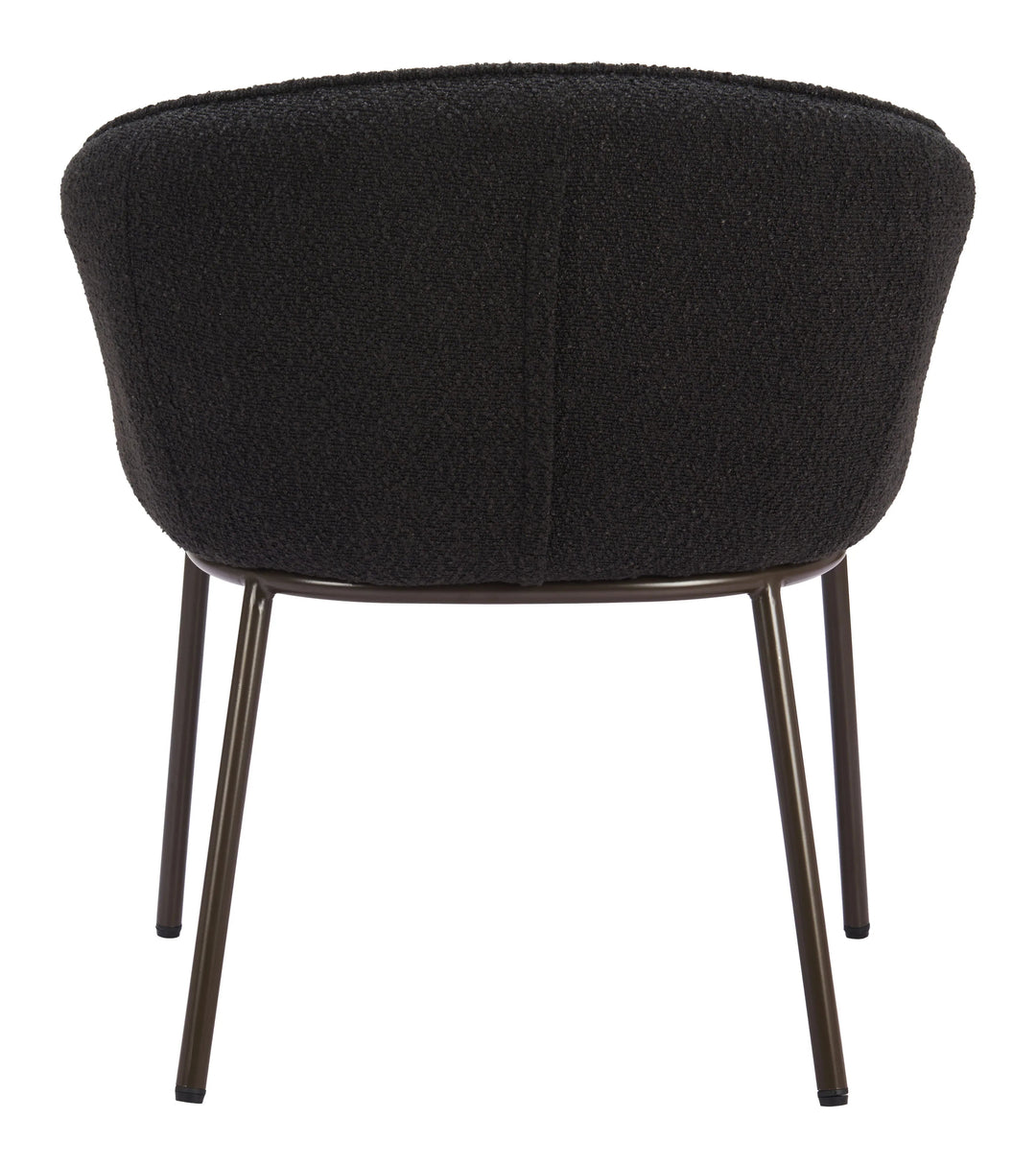 SwayLiving Essen Dining Chair Black & Bronze - Set of 2 DINING CHAIRS
