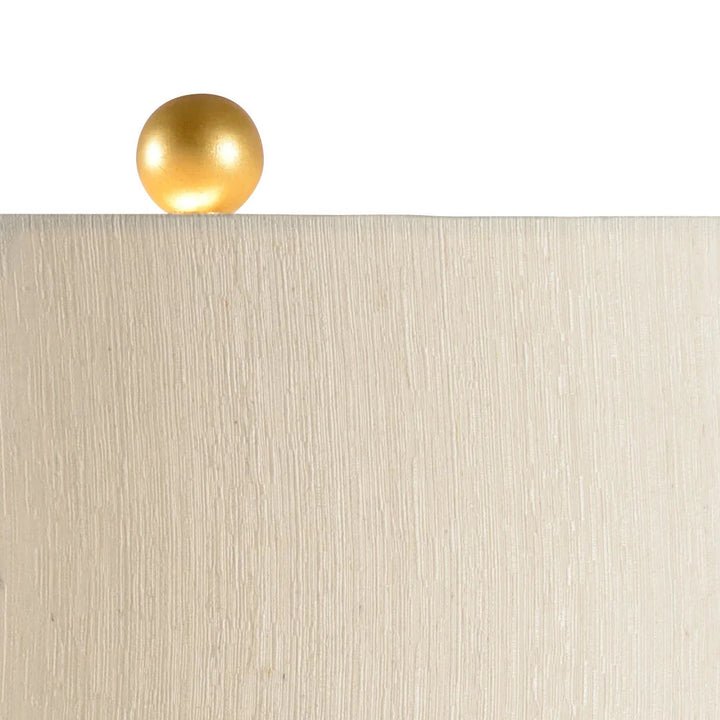 Aged Cream Glaze/Antique Gold Leaf