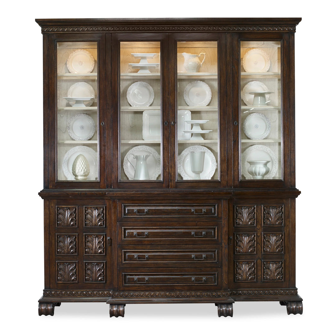 SwayLiving Castilian Buffet & Hutch SIDEBOARDS + CREDENZAS