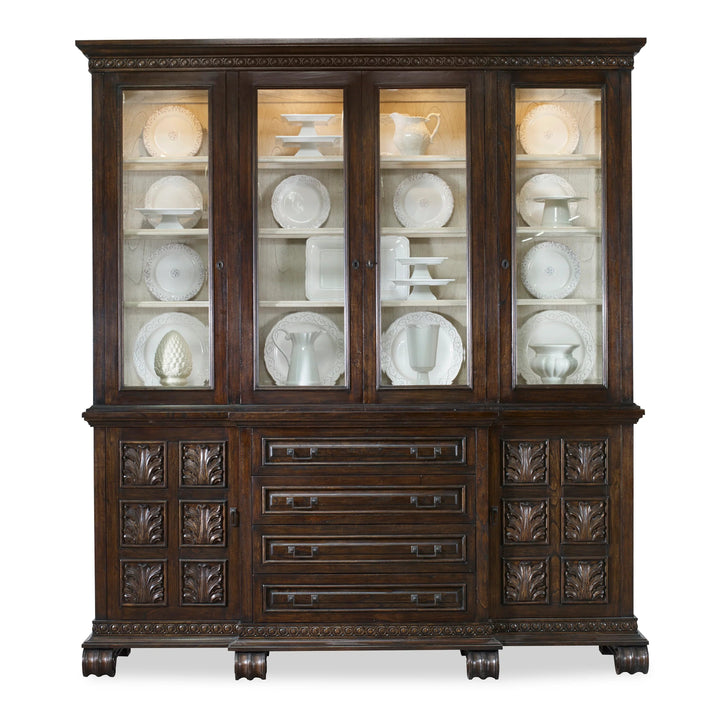 SwayLiving Castilian Buffet & Hutch SIDEBOARDS + CREDENZAS
