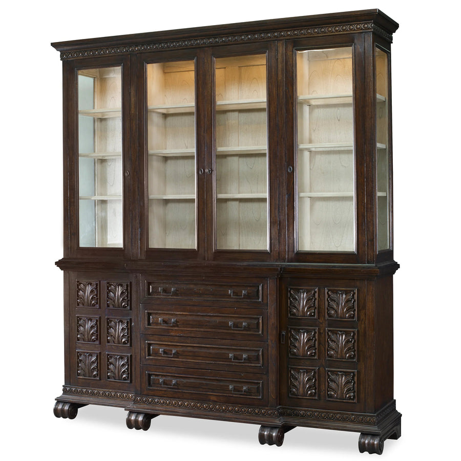 SwayLiving Castilian Buffet & Hutch SIDEBOARDS + CREDENZAS