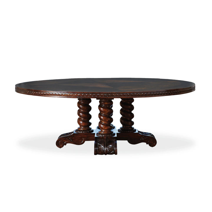 SwayLiving Castilian Round Dining Table - 86" DINING TABLES