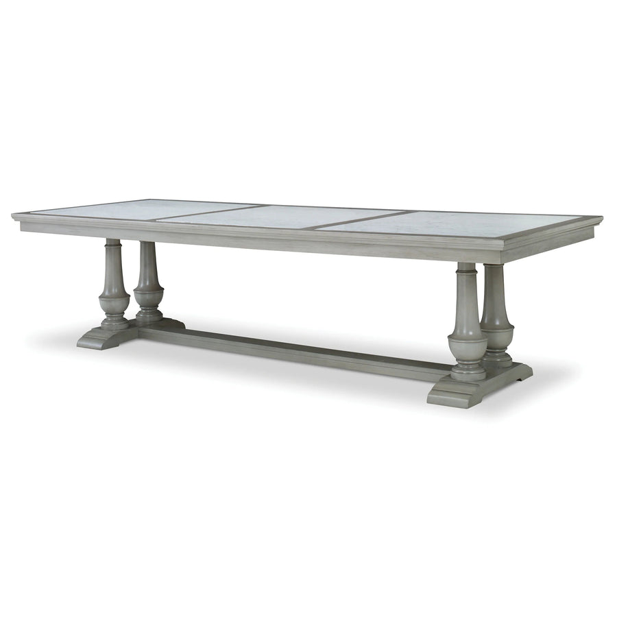 SwayLiving Harvest Dining Table (96" Marble Top) DINING TABLES
