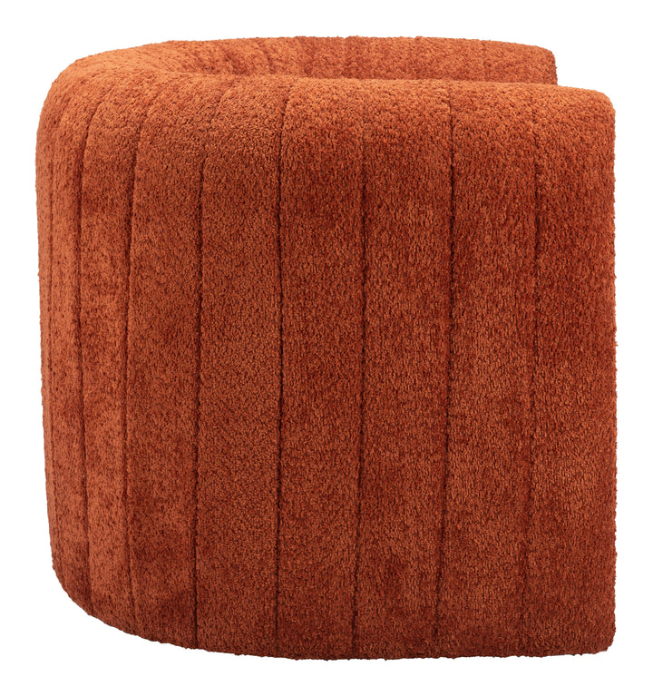 SwayLiving Viana Accent Chair Burnt Orange ACCENT + LOUNGE CHAIRS